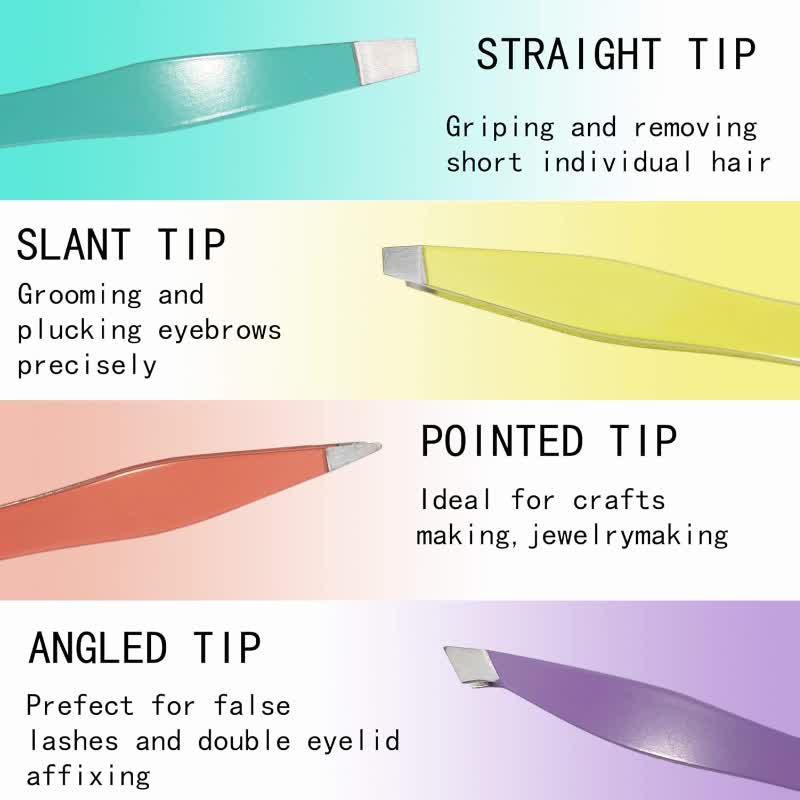 Elysiantcare Travel Stainless Tweezers Kit