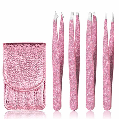 Elysiantcare Stainless Steel Tweezer Set
