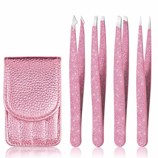 Elysiantcare Stainless Steel Tweezer Set