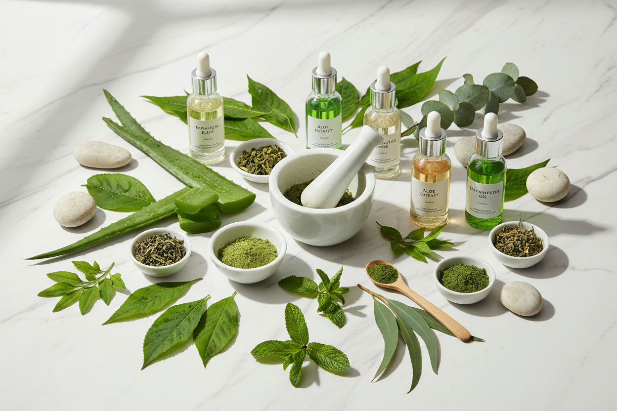 natural and green formula ingredients